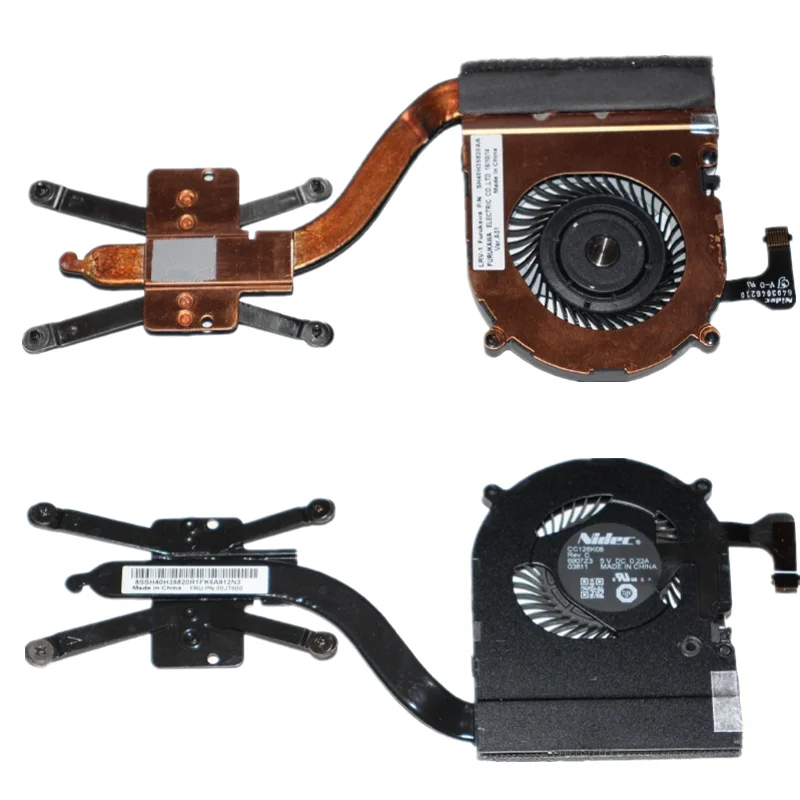 New Original CPU Cooler Cooling Fan for Lenovo ThinkPad X1 Yoga 1st X1 Carbon 4th Gen 2016 Heatsink 00JT800 01AW976