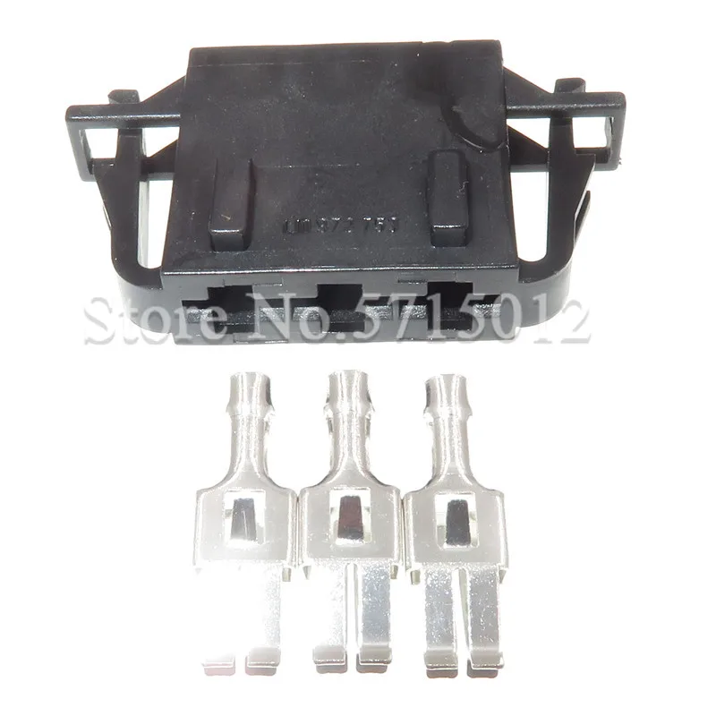 3 Hole 1J0 972 753 Automotive Cable Connector Female Auto Fan Wire Sockets 6.3mm 1J0972753 For VW Audi