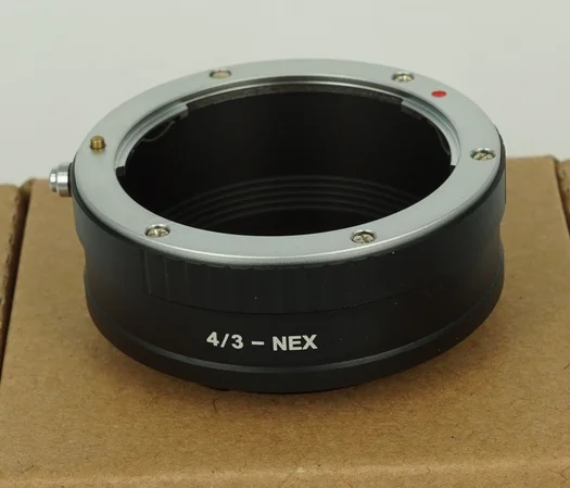 Anel adaptador para câmera olympus quatro terços 4/3, lente para sony e mount a7, a7s, a7ii, a7r2, a7r3, a9, a5000, a6000, a63000, nex3, 5, 6/7