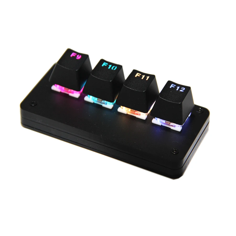 4-key Mechanical Keyboard Keypad Osu Keyboard Audio Game Keyboard Mini Portable Custom Keyboard Macro Programming Keyboard