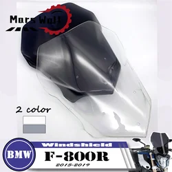Motorcycle Sports Touring Windshield Viser Visor Wind Deflector WindScreen Fits For BMW F800R 2015-2019 F-800R 15'-19' F 800R