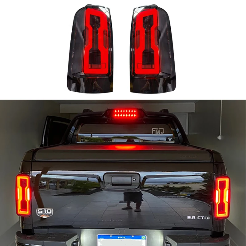 LED TAIL LIGHT ASSEMBLY VECHILE REAR LAMP FIT FOR CHEVROLET COLORADO S10 2012-2021 BRAKE TURN SIGNAL REVERSE REAR LIGHT