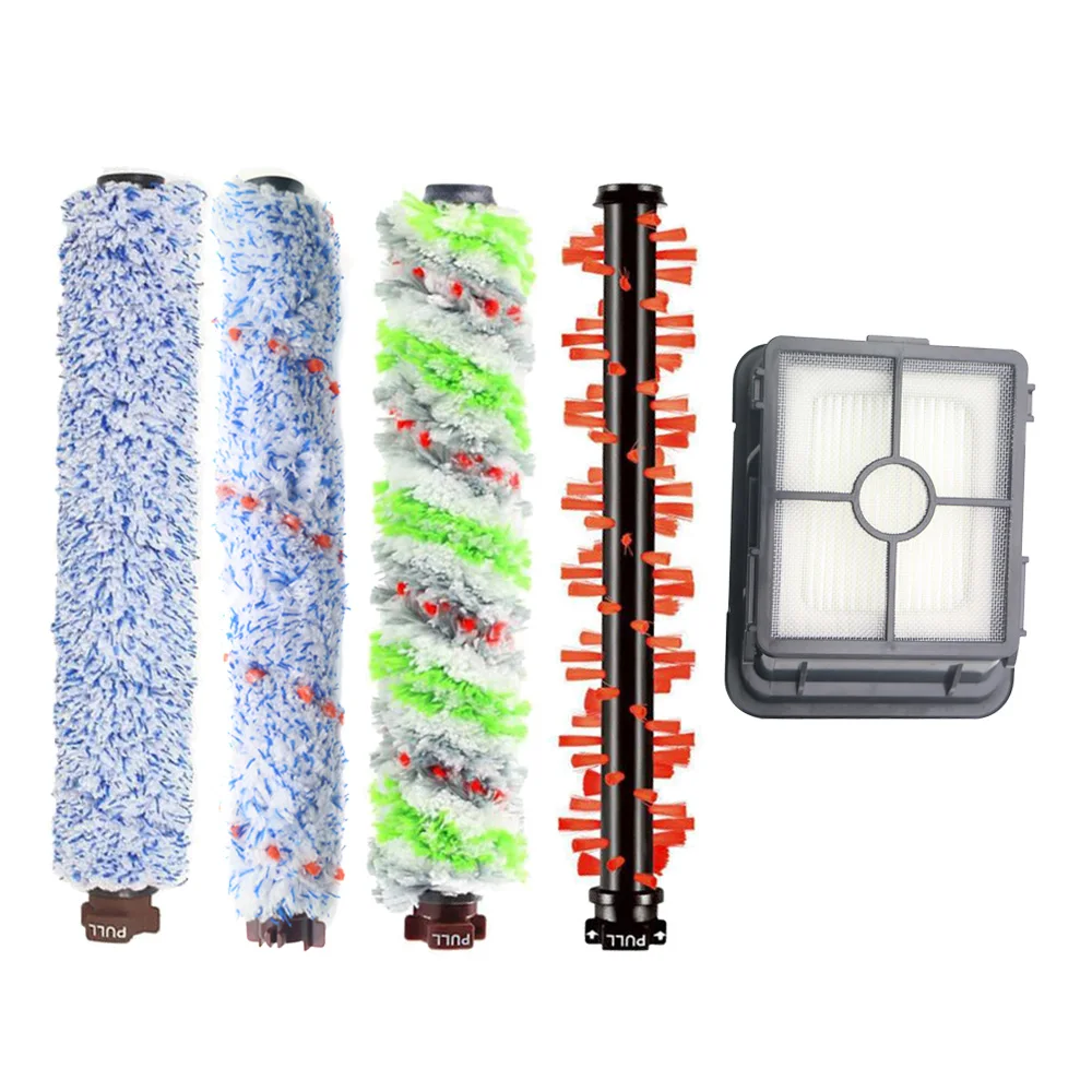 Rodillo de cepillo principal y filtro Hepa, 5 piezas, para Crosswave1866, 1868, 1926, 1785