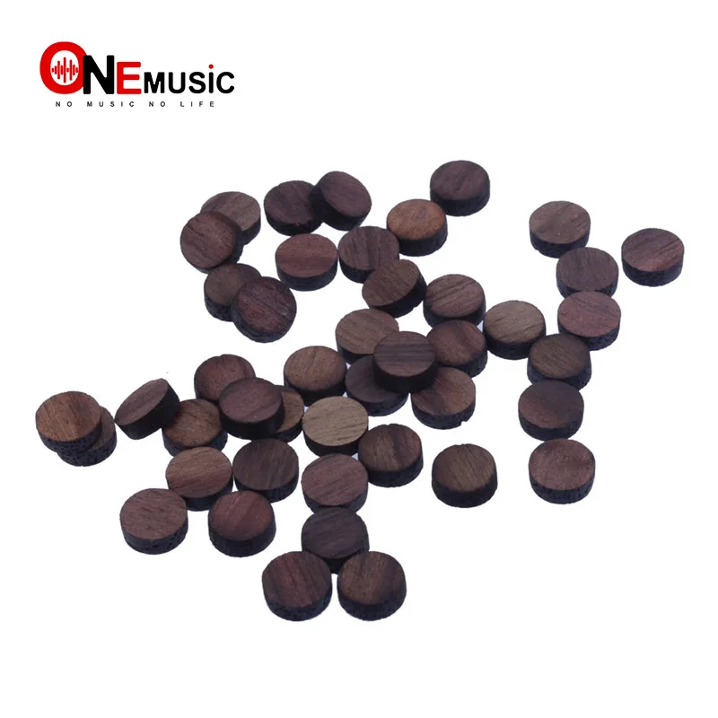 100pcs Rosewood Guitar Bass Fretboard Dot 6*2MM Guitar Neck Dot Markers