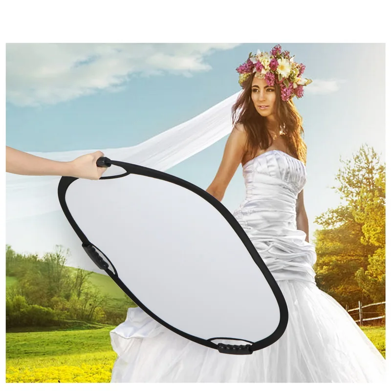 100*150cm 5 in 1 Multi Disc Photography Studio Photo Oval Collapsible Light Reflector handhold portable photo disc