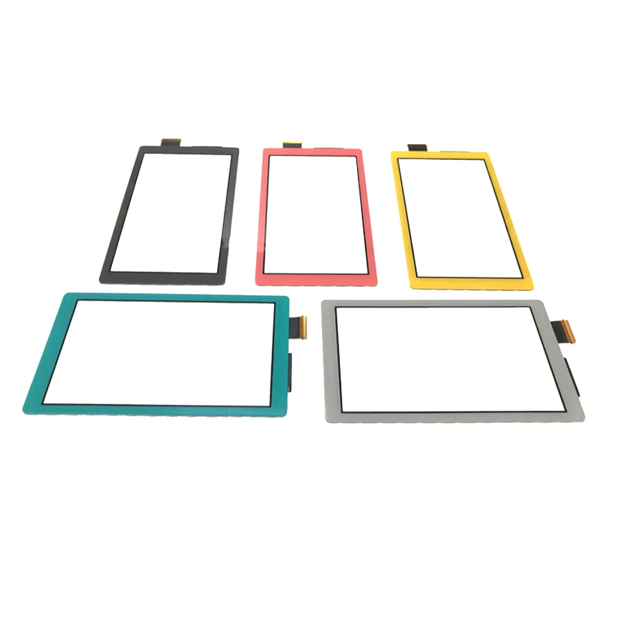 หกสีใหม่พลาสติกจอแสดงผล LCD Touch Screen Digitizer สำหรับ Switch NS Lite แผงคอนโซลเกม