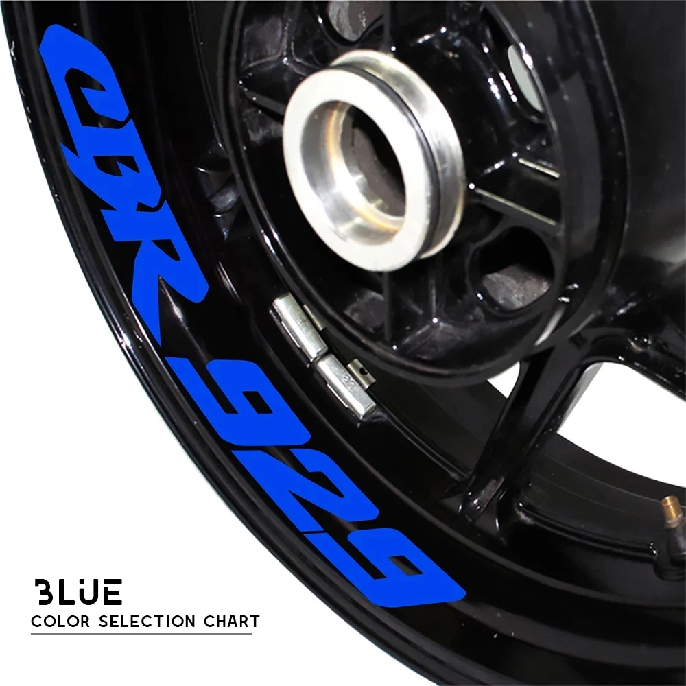 Motorcycle Wheel Rim Modified Decals Waterproof Reflective Custom Decorative Stickers For HONDA CBR929 cbr 929