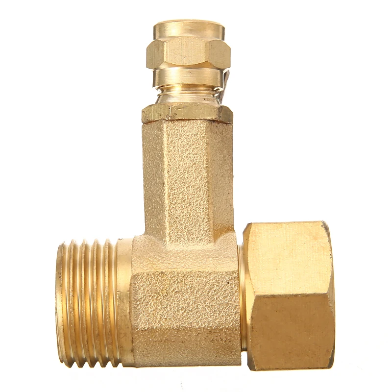 1/2 Inch Female Male Brass Water Adapter Valve Connector Twist To 1/4 Inch Water Tube Filter Ball Valve Parts