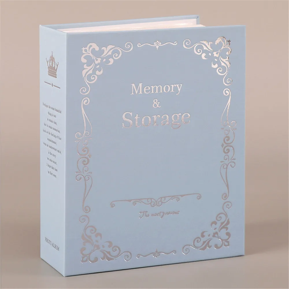 100 Pockets 6 Inch DIY Vintage Photo Albums Picture Case Storage Scrapbooking Picture Case Photo Album Frame For Kids Children