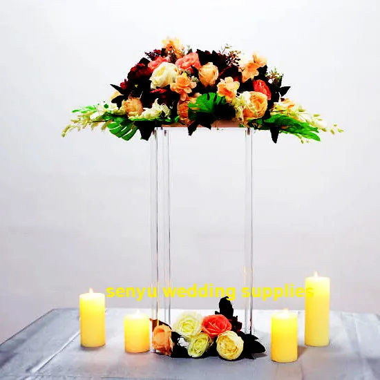 

Wedding party decorations crystal acrylic table decoration flower stand centerpiece centre pieces wedding decoration seyu0620