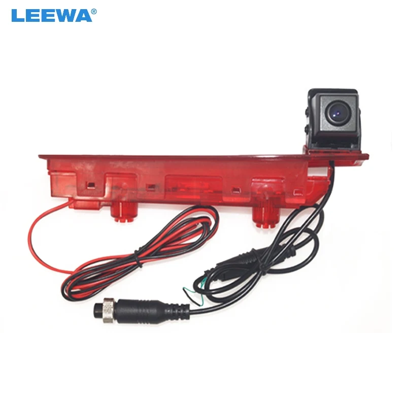 

LEEWA NEW ! Car Rear View Brake Light Camera For Volkswagen Transporter T5/T6 (10-17) Reversing Camera #CA2533