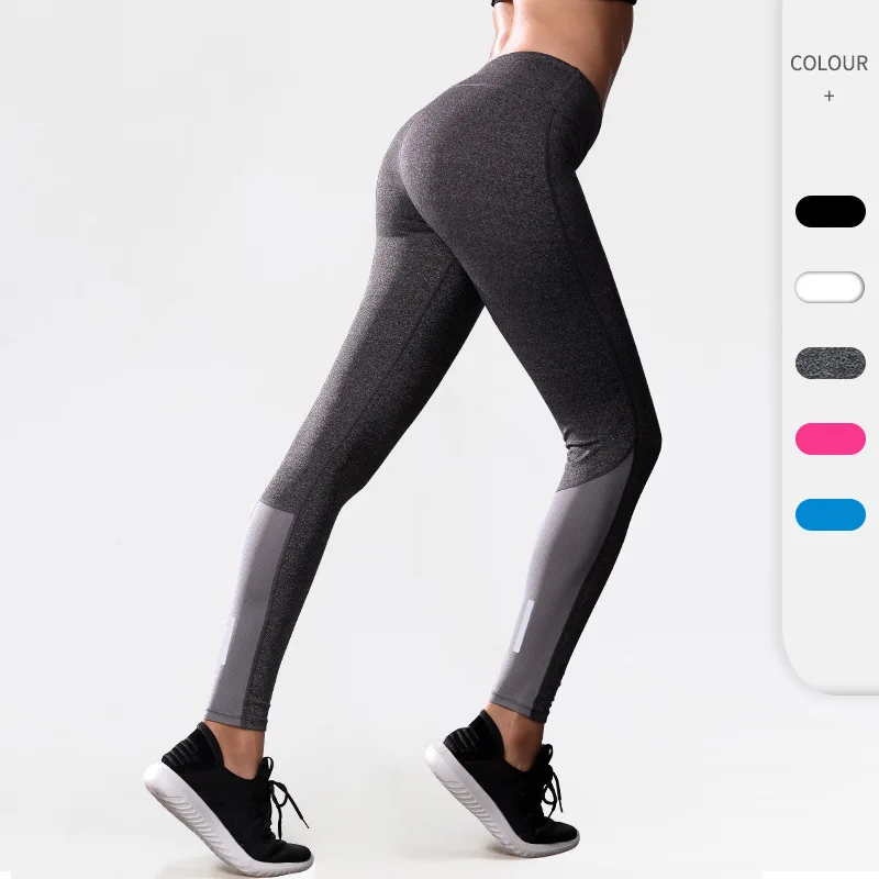 

Reflective Running Pants Fitness Gym Sportswear Yoga Leggings Jogger Jogging Jerseys Cycling Capris Push Up Sexy Women Leggins