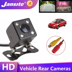 Universal Waterproof Rear View Camera Wide Angle Car Back Reverse Camera  CCD 4 LED Light Night Vision Parking Assistance Camera