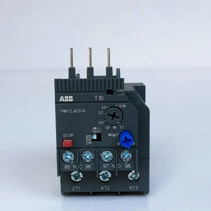 

ABB T16 thermal overload relays T16-2.3 T16-3.1 T16-4.2 T16-5.7 T16-7.6 T16-10 T16-13 T16-16