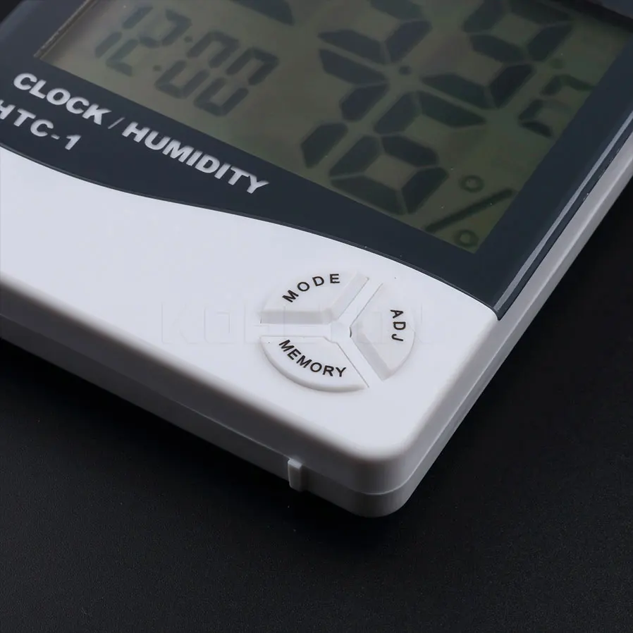 1pc Temperature Humidity Meter Monitor LCD Digital Thermometer Hygrometer Meter Tester Weather Station