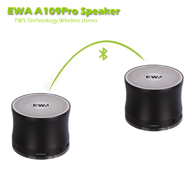 

EWa 109Pro Portable Bluetooth Speaker TWS Technology Handfree For Phone Wireless Stereo Speakers MP3 Player