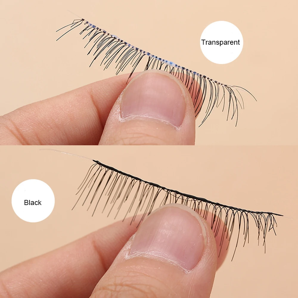 1 Pc Trasparente/Nero Delle Donne Make Up Falso Colla Del Ciglio Adesivo Forte Impermeabile False Lash Ciglia Estendere facile da utilizzare Lo Strumento TSLM2