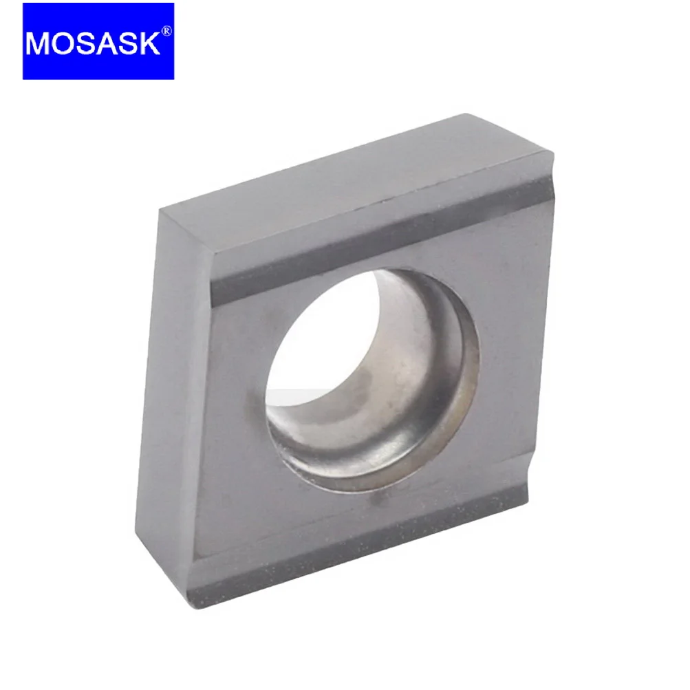 MOSASK 10PCS CCGT R-H ZN90 ZP15 ZP163 Diamond Shaped Metal Working Lathe Tungsten Finish Machining Grinding Insert Cutter