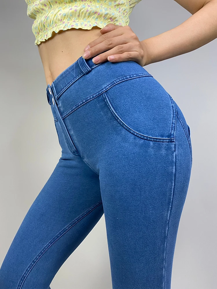 Shascullfites Melody Scrunch Bum Leggings Sculpting Jeans Frauen Leggings Booty Heben Hosen Gestaltung Jeans Frauen Sport Strumpfhosen