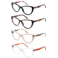 Acetate optical Fram Cat eye Blue Light Blocking Glasses Women Vintage e Eyeglasses Stylish Computer UV400 Spetacle Eyewear