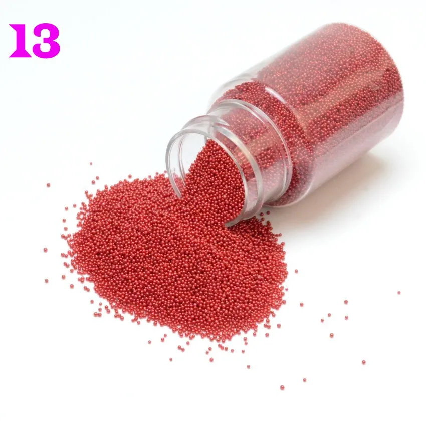 Jewelry Findings Diy 1 bottle（50gram）0.7mm Micro No Hole Glass Seed Beads Embellishment Scrapbooking