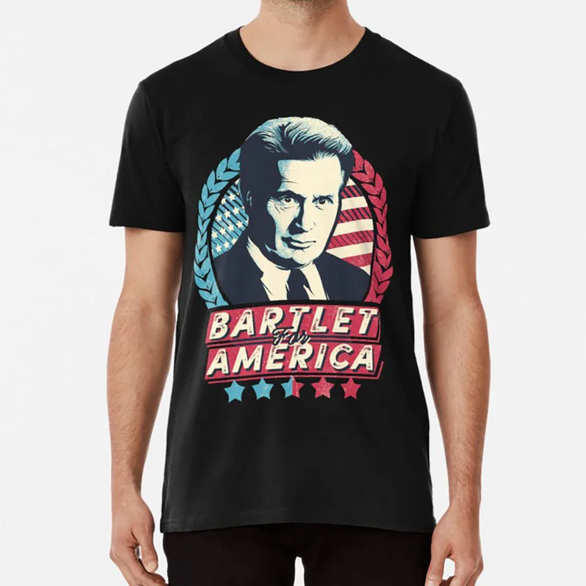 Bartlet For America T Shirt Jed Bartlet Josiah Bartlet The West Wing West Wing West Wing Weekly