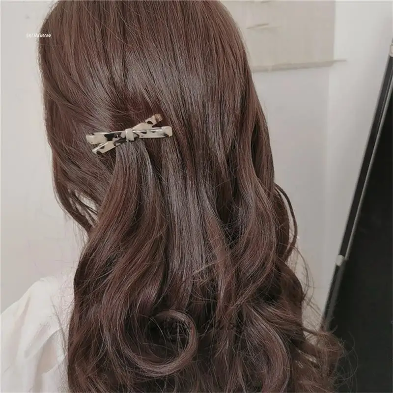 Korean Hair Clip Women Simplicity Elegant Acetate Hair Barrettes Girls Duckbill Hairclip Hair Accessories Korean Hair Clips New