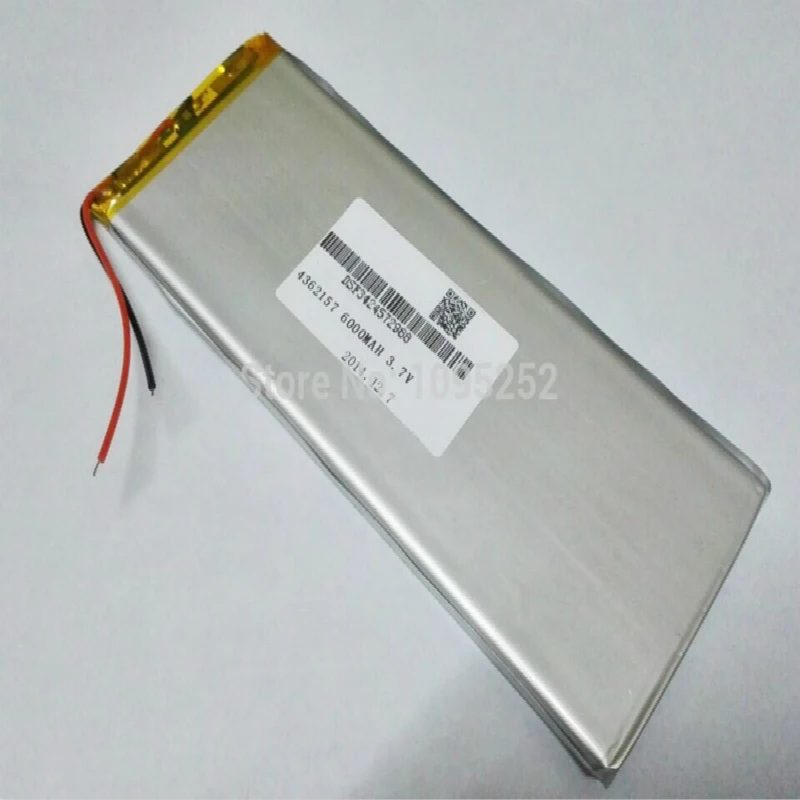 Liter energy battery 1pcs 4362157 3.7V 5000MAH M80 M80D M802 M809 M50D M50 Common battery for tablet computers