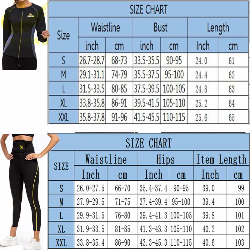 LAZAWG Women Hot Sauna Pants Sweat Leggings for Women Weight Loss Slimming Hot Sweat Shirts Sauna Sweat Suit Sets Shaper Sweat