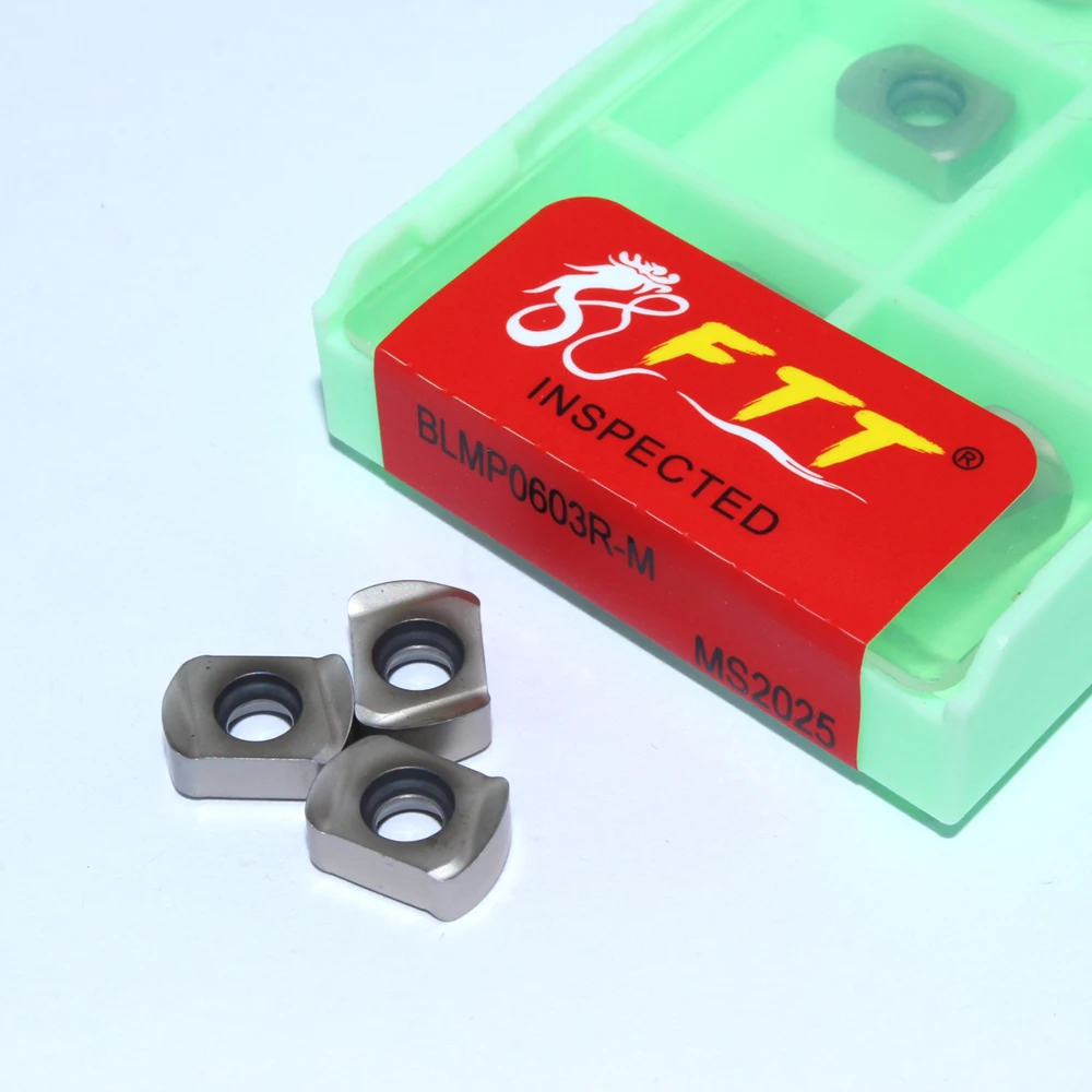 

10pcs Carbide Insert BLMP0603R M MS2025 Lathe Tool BLMP 0603R Internal Turning Carbide CNC Machine Tool CVD + PVD Milling Tool