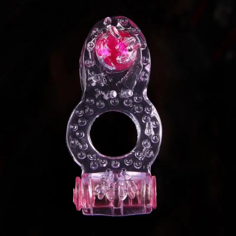 Clit Dual Vibrerende Cock Ring Vlinder Ring Elastische Delay Penis Ring Vibration Condoom Ring Sex Product