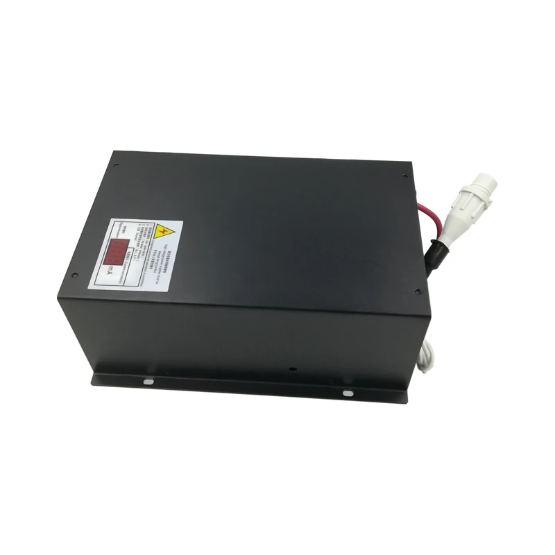 MYJG100W nueva fuente de alimentación láser CO2 100W con regulador de voltaje de diagnóstico de fallos y pantalla LED para tubo láser CO2