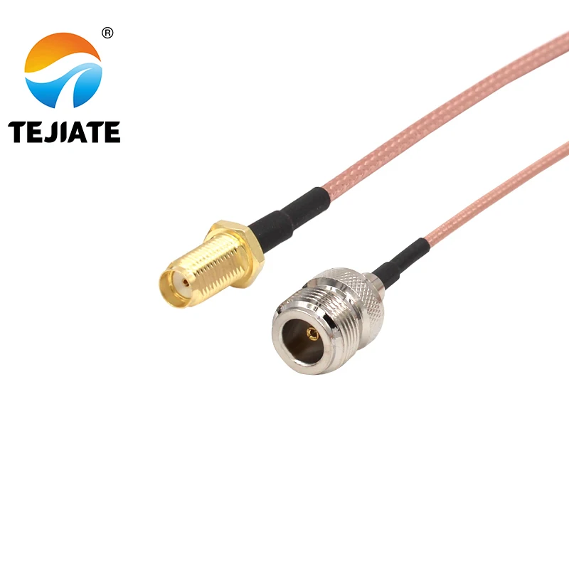 1PCS TEJIATE Cavo Adattatore SMA A N Tipo di SMA-KY Convertire N-K 8-90 CENTIMETRI 1 1.5 2M lunghezza del Connettore RG316 Filo
