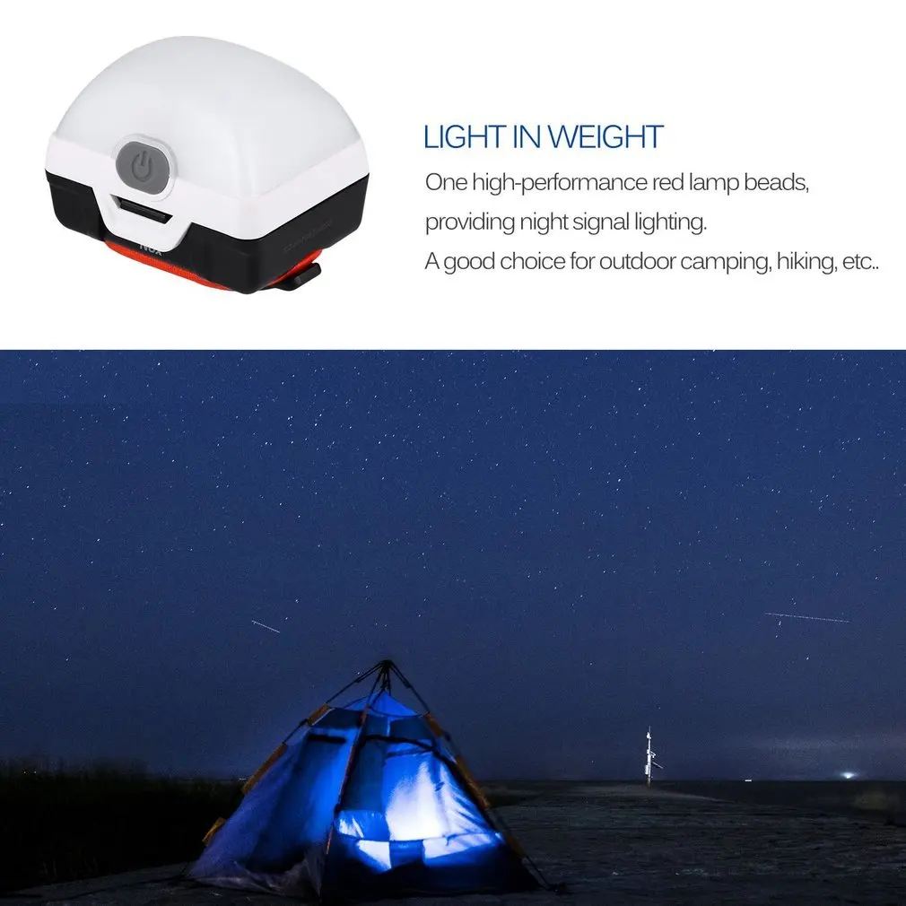 Portable NOX Camping Lantern Outdoor Camping Tent Lamp Super Lighting Waterproof IPX5 Camping Lamp with Magnet on Base