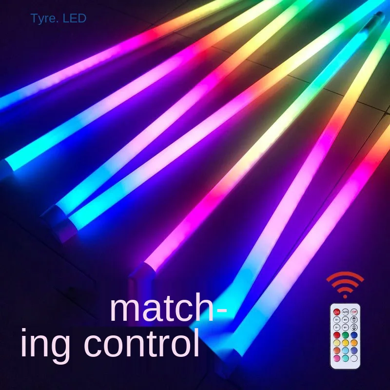 

10PCS USB LED Bar Light DC 5V LED Stage Bar Light RGB Color 1ft 2ft 3ft 4ft Aluminium Usb Charging Handheld Long LED Light Tube