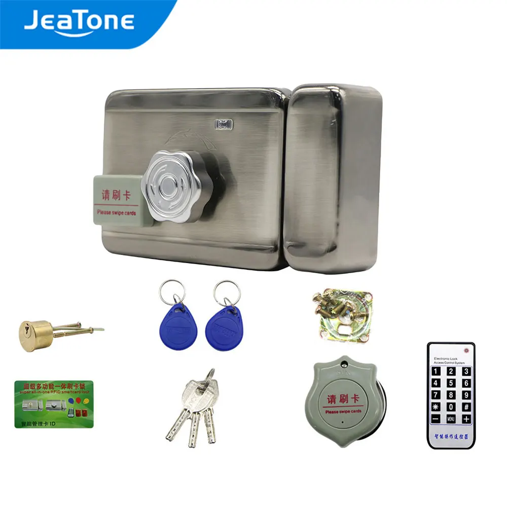 JeaTone Electric Lock to build your video intercom system