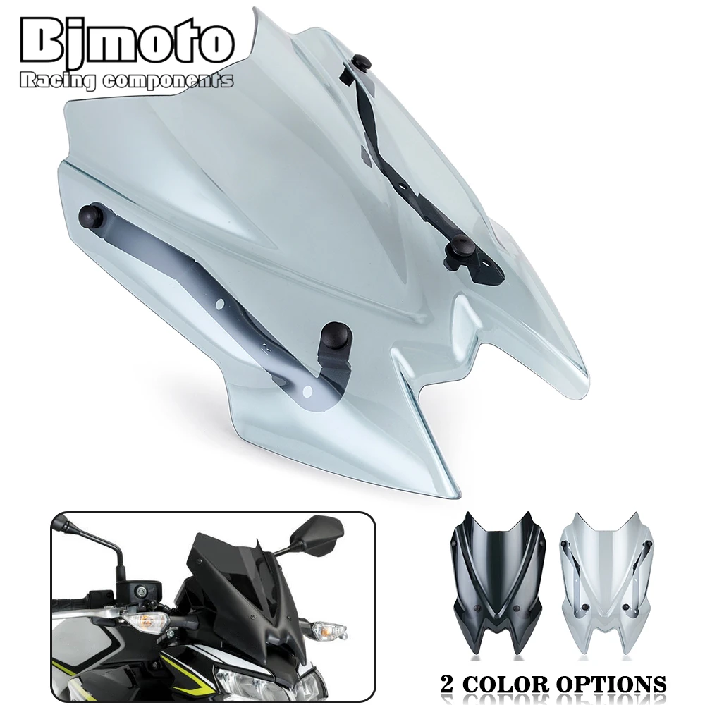 

Пластиковая перегородка на лобовое стекло для мотоцикла и ПК BJMOTO, ветрозащитные дефлекторы для Kawasaki Z650 2020 2021