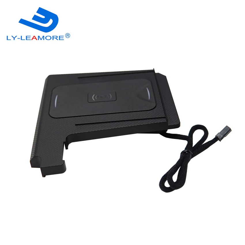 LEAMORE Free Shippiing Fast Wireless Charger QI Mobile Phone For A ccord 2016-2018  Car Accessories  Play And Plug