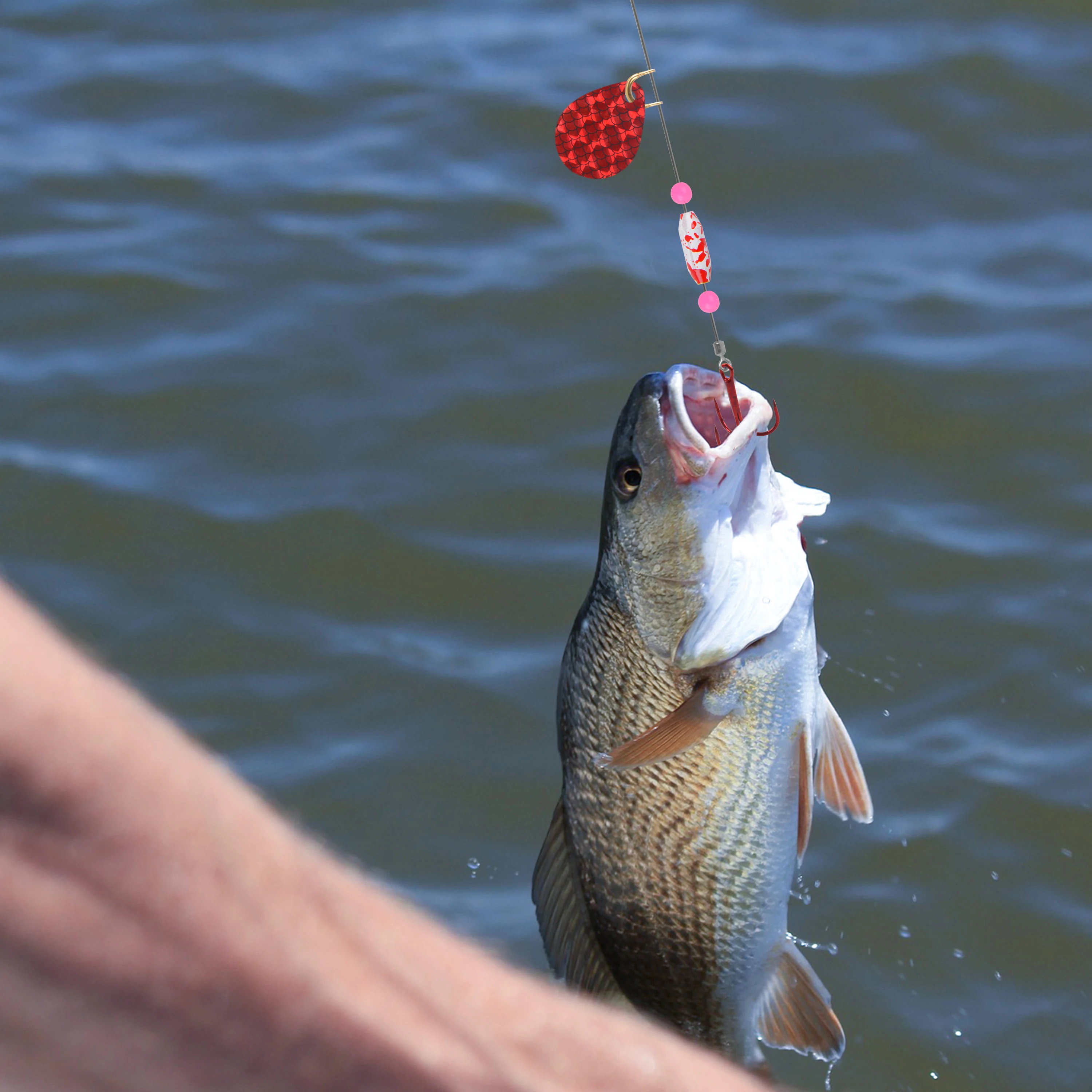 Zdjęcie 6: 10 sztuk połowów mosiądzu Spinner przynęty ciała DIY ciężarki wędkarskie wagi dla Spinnerbait Carolina Rigs podatki Rigs