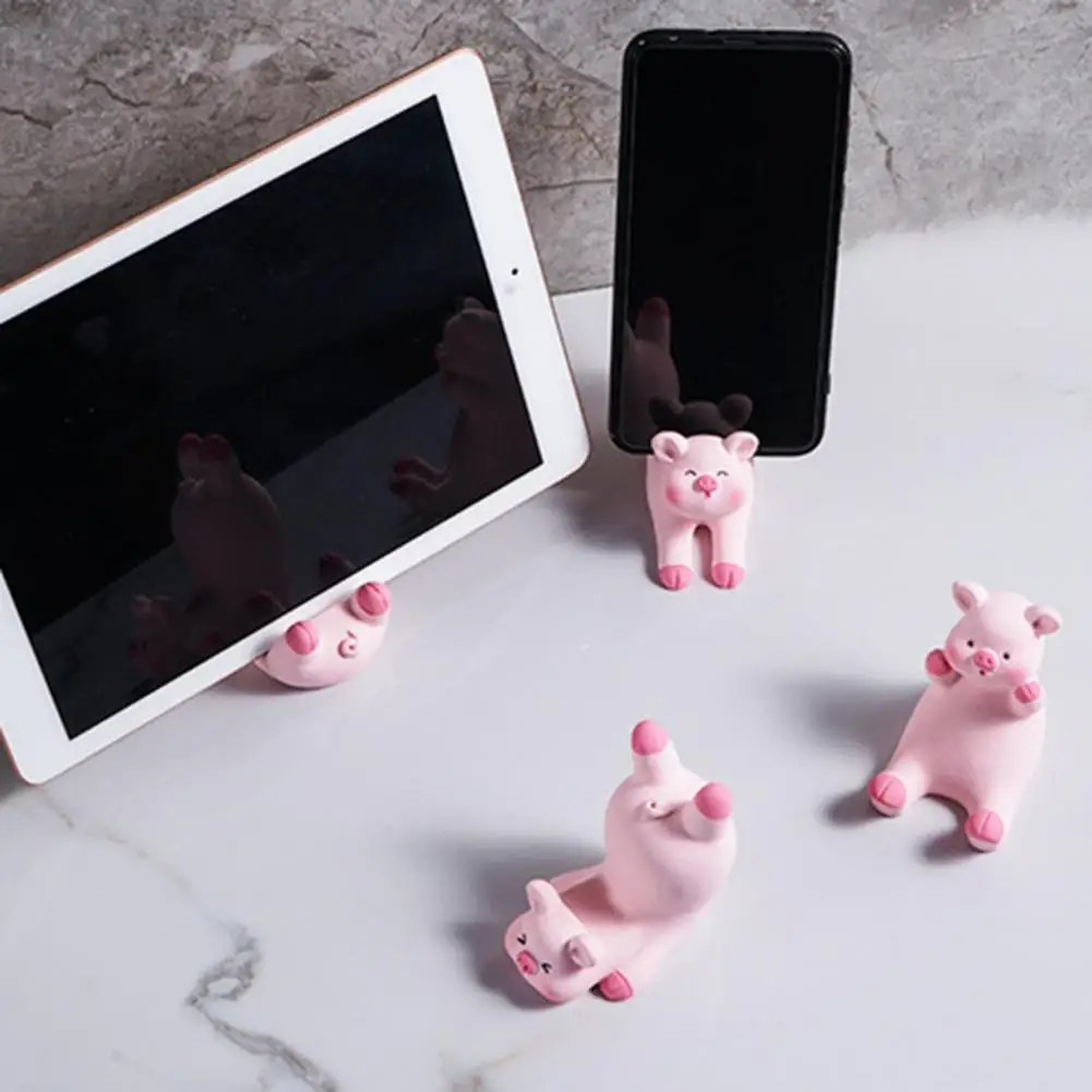 حامل جوّال بلاستيكي يضيف حيوية حامل هاتف مقاومة للخدش أصبع حامل جوّال بلاستيكي