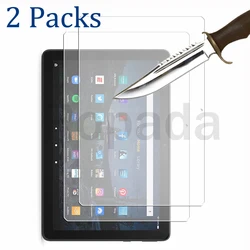 tempered glass screen protector for Kindle fire HD 10 2021 & fire HD 10 plus 2012 2019 2017 2015 tablet screen protective film