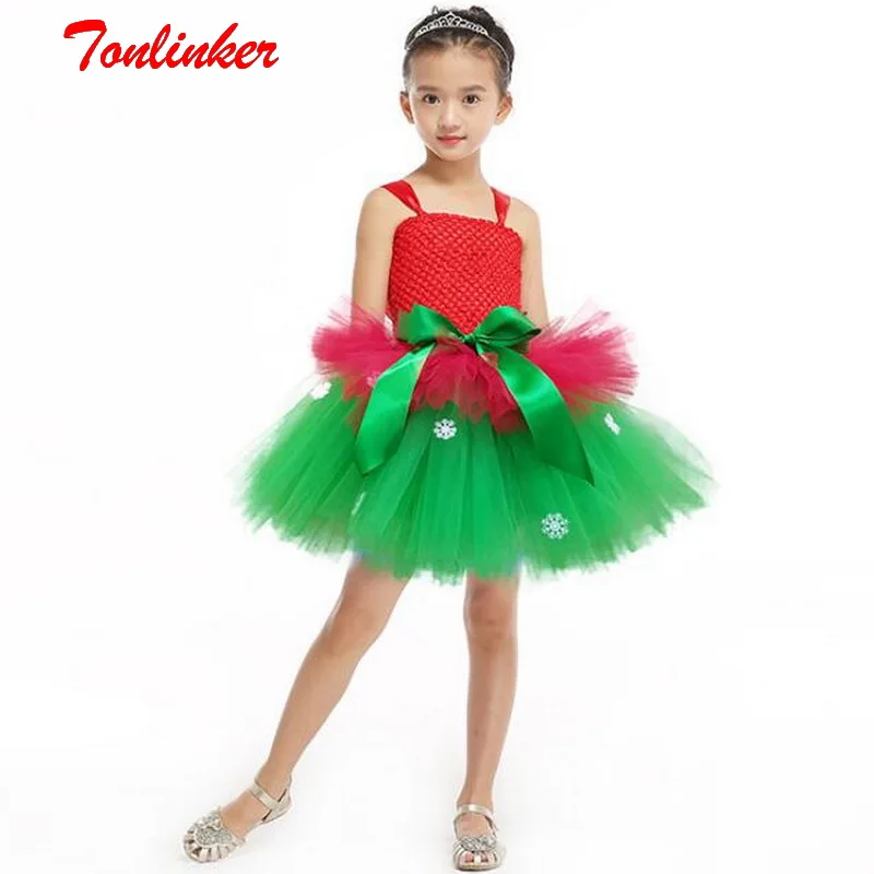 Vestidos de tutú de princesa para niñas, vestido de princesa roja de Navidad, fiesta temática de cumpleaños para niños, disfraces de Cosplay de Halloween