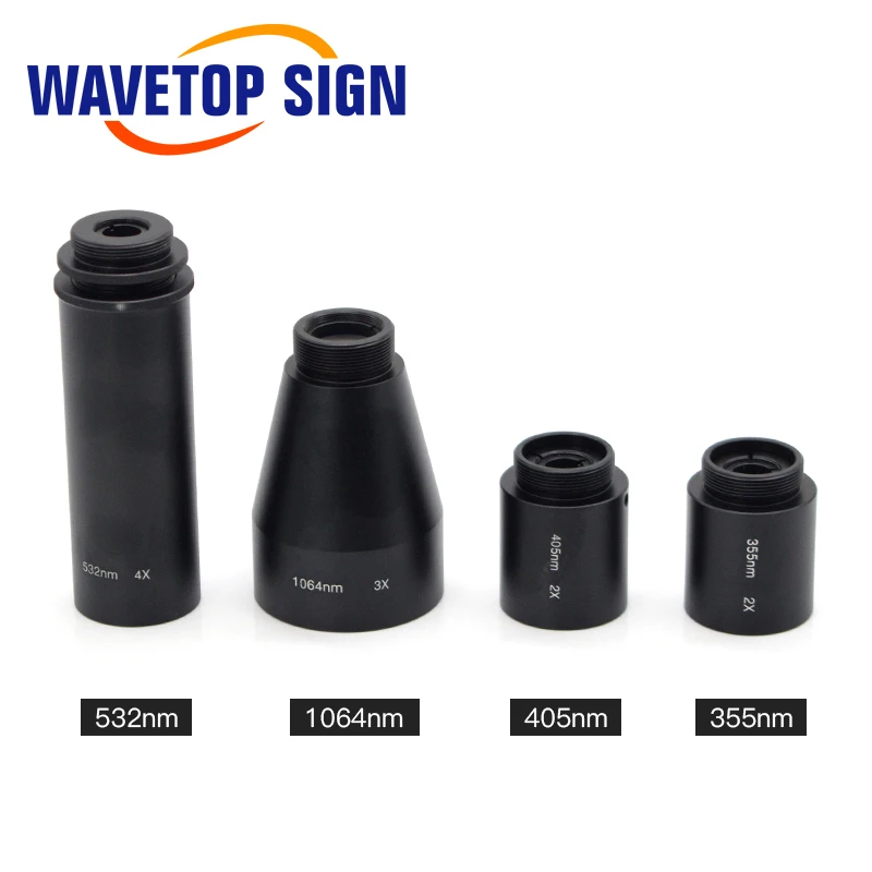 WaveTopSign-Extenseur de faisceau laser, Lentilles de marquage, Galvanomètre optique, 1064nm, 355nm, 405nm, 532nm, 2X-12X