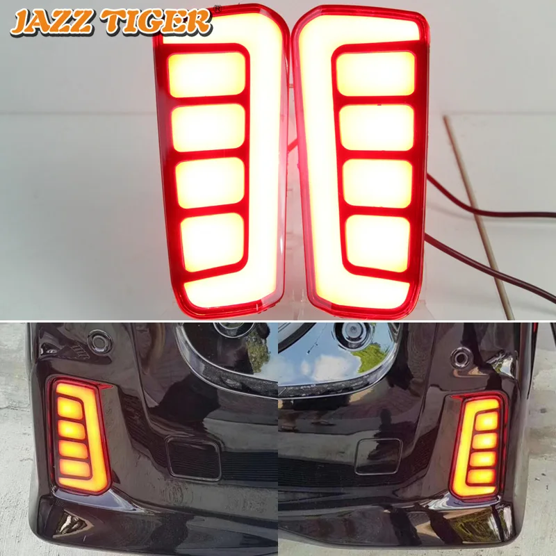 

Rear Bumper Lights for Toyota Vellfire 2016 2017 2018 Auto Led Stop Signal for Cars Fog Lights Lada Vesta Reflectors Brake Lamp