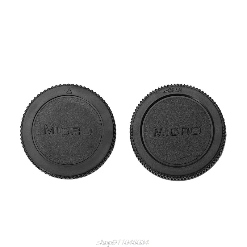 Camera Body Cover Rear Lens Cap Protection Dustproof Plastic Replacement for Olympus Panasonic Micro 4/3  N19 20 Dropshipping