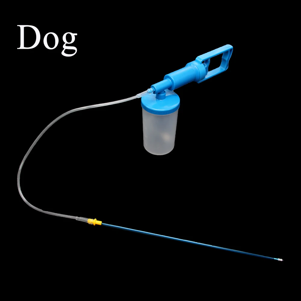 1SET New Portable Uterine Washing Equipment For Dog Canine Pet Clinic Uterus Flush Hygiene Device Kit Plastic With 10PCS Pipes