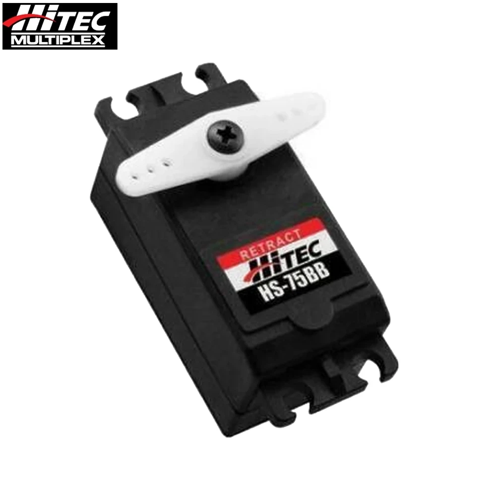 Hitec HS-75BB analogowe serwo chowany zestaw do lądowania moment obrotowy 4.8V-6V 8.2KG/0.34sec dla samochodów ciężarowych Robort zabawki