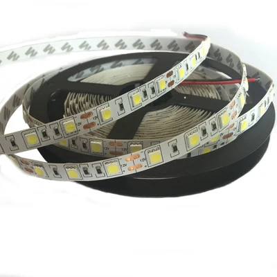 Super bright 12v 5050 waterproof light strip 24V truck led car light strip 3528 floor booth patch counter