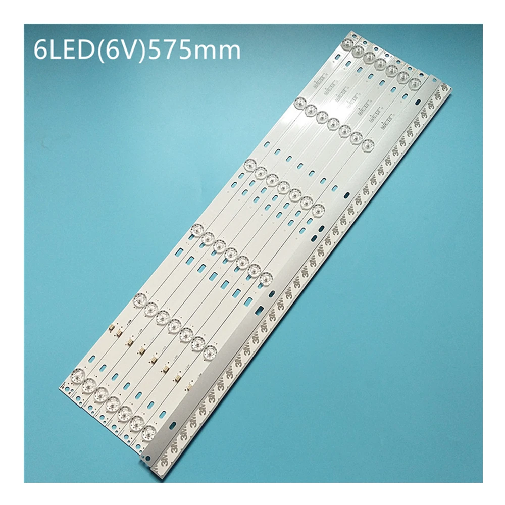 45PCS * LED Backlight Strip 6 LED JS-D-JP5510-B61EC E55DU1000