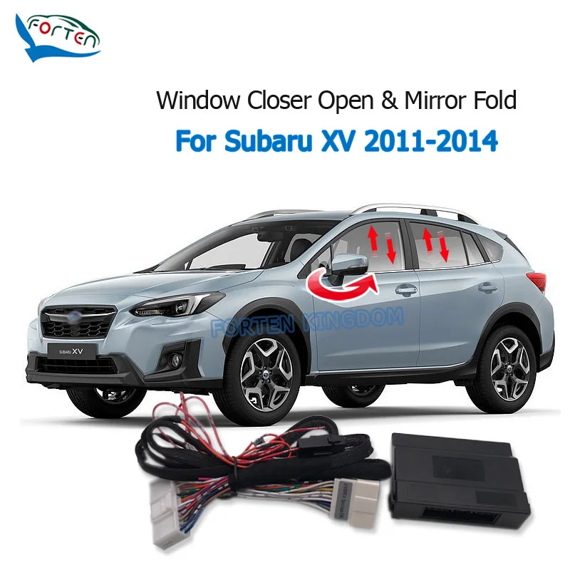 

Auto Car Window Closer Closing Open Mirror Folder Spread Kit For Subaru XV 2011-2014 Plug and Play